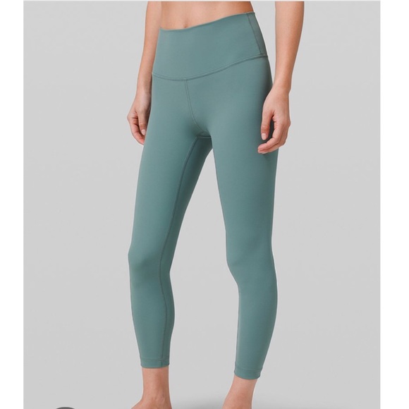 lululemon athletica Pants - Lululemon Tidewater Teal Wunder Under Hr 78 Tight